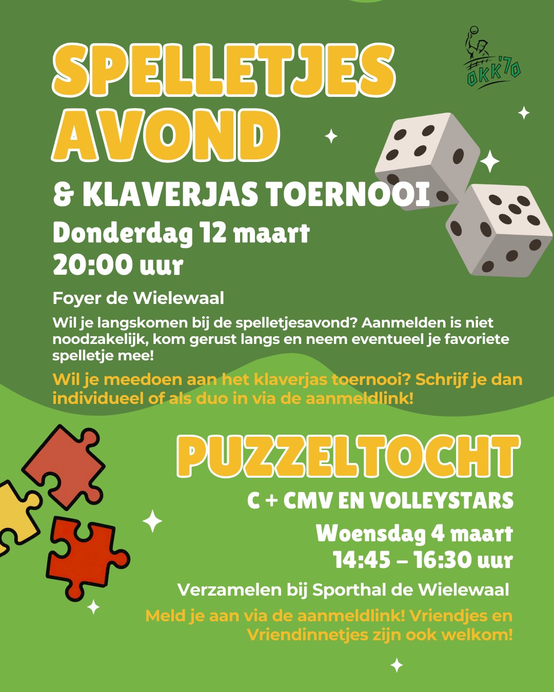 Spelletjesavond 🎲 & Klaverjastoernooi 🃏