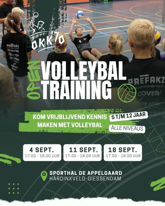 🏐 Lijkt volleyballen jou leuk? 🏐