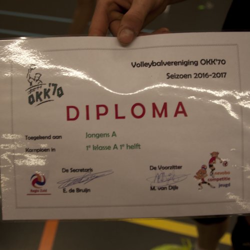 Jongens A1 kampioen 2016