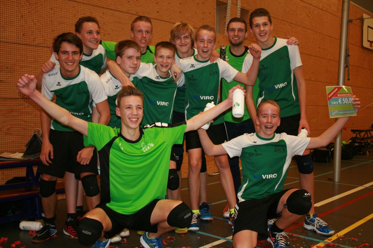 Jongens B1 kampioen 2015